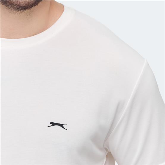 Slazenger Krater Ekru Erkek T-Shırt