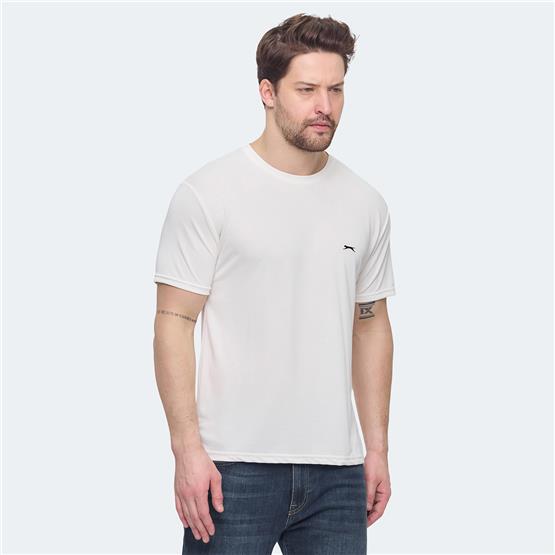 Slazenger Krater Ekru Erkek T-Shırt