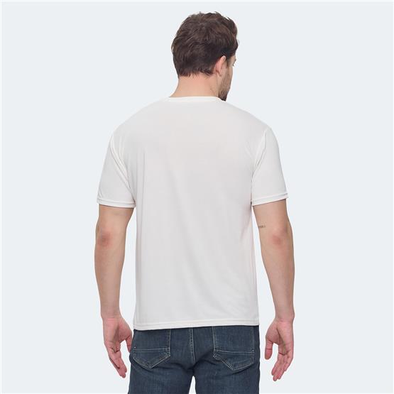 Slazenger Krater Ekru Erkek T-Shırt