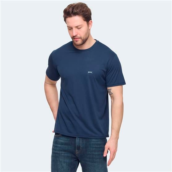 Slazenger Krater Lacivert Erkek T-Shırt