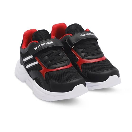 Slazenger Krıstı F Siyah / Beyaz Filet Erkek Çocuk Yürüyüş Ayakkabısı