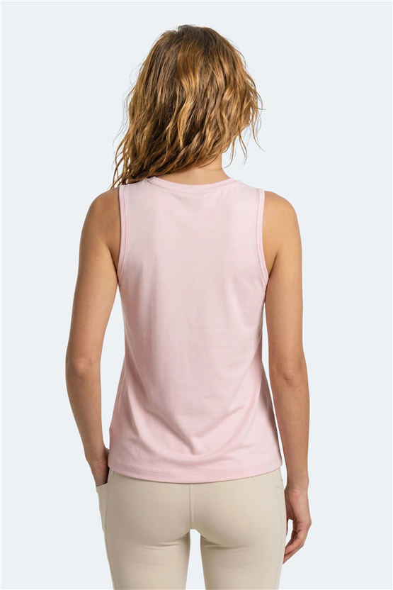 Slazenger Kunde Acık Pembe Kadın Kolsuz T-Shırt