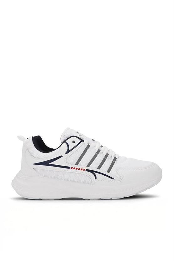 Slazenger Macellan Beyaz / Lacıvert Mrd Kosu Ayakkabısı