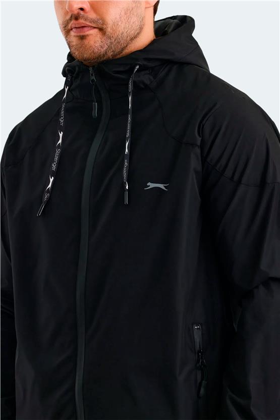 Slazenger Nıchol Ktn Sıyah Erkek Yagmurluk