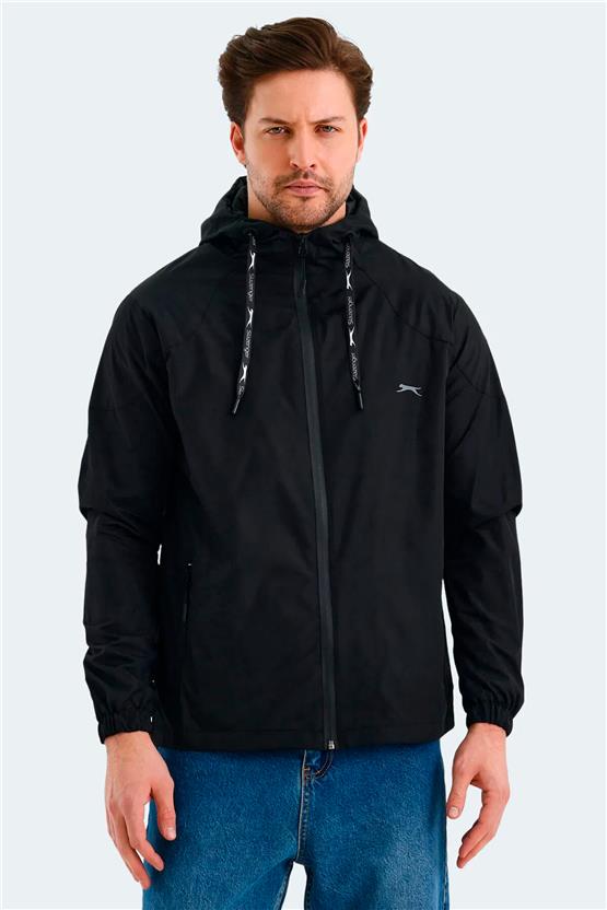 Slazenger Nıchol Ktn Sıyah Erkek Yagmurluk