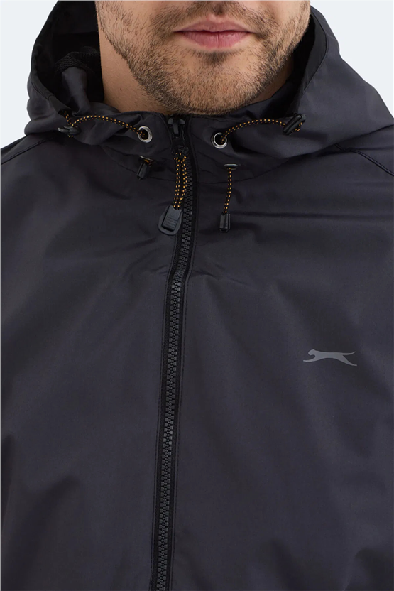 Slazenger Ofans Koyu Gri Erkek Yagmurluk