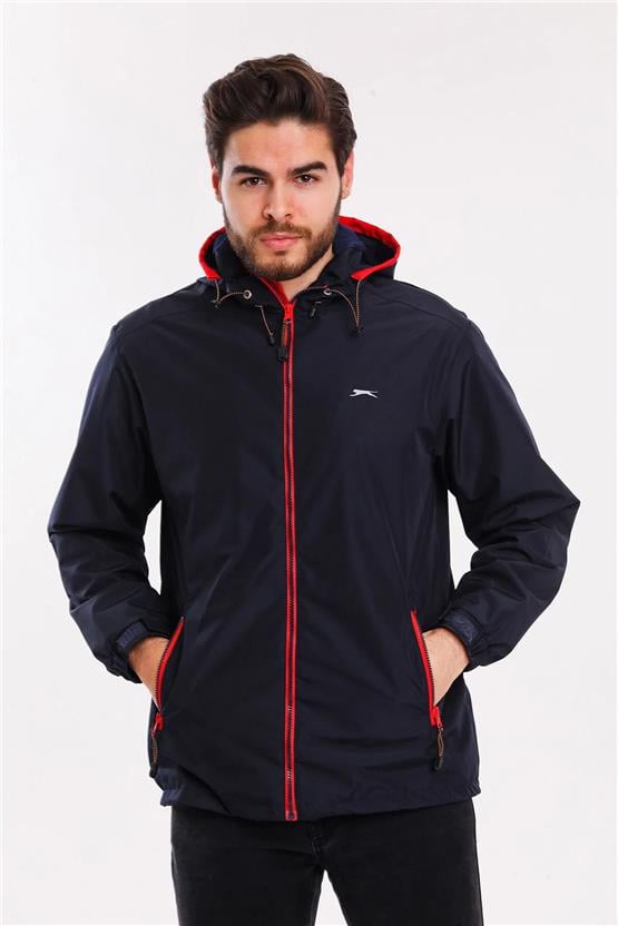 Slazenger Ofans Lacıvert Erkek Yagmurluk