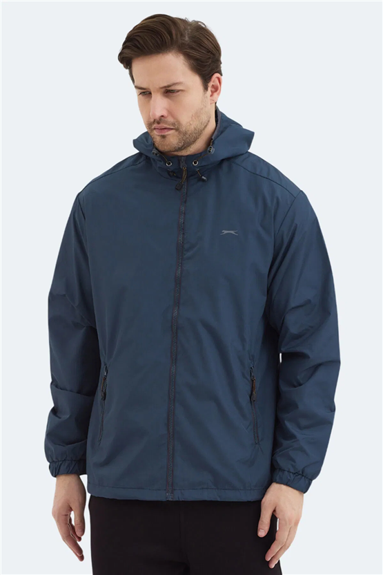 Slazenger Ofans Petrol Erkek Yagmurluk