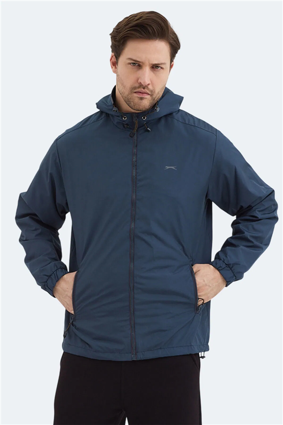 Slazenger Ofans Petrol Erkek Yagmurluk