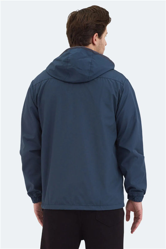 Slazenger Ofans Petrol Erkek Yagmurluk
