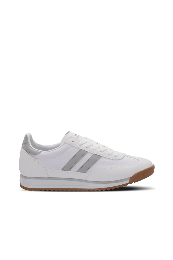 Slazenger Oleks G Beyaz / Gri Garson Yuruyus Ayakkabısı