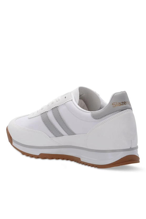 Slazenger Oleks G Beyaz / Gri Garson Yuruyus Ayakkabısı