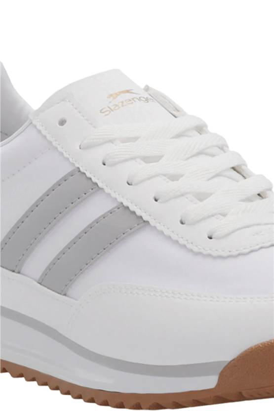 Slazenger Oleks G Beyaz / Gri Garson Yuruyus Ayakkabısı