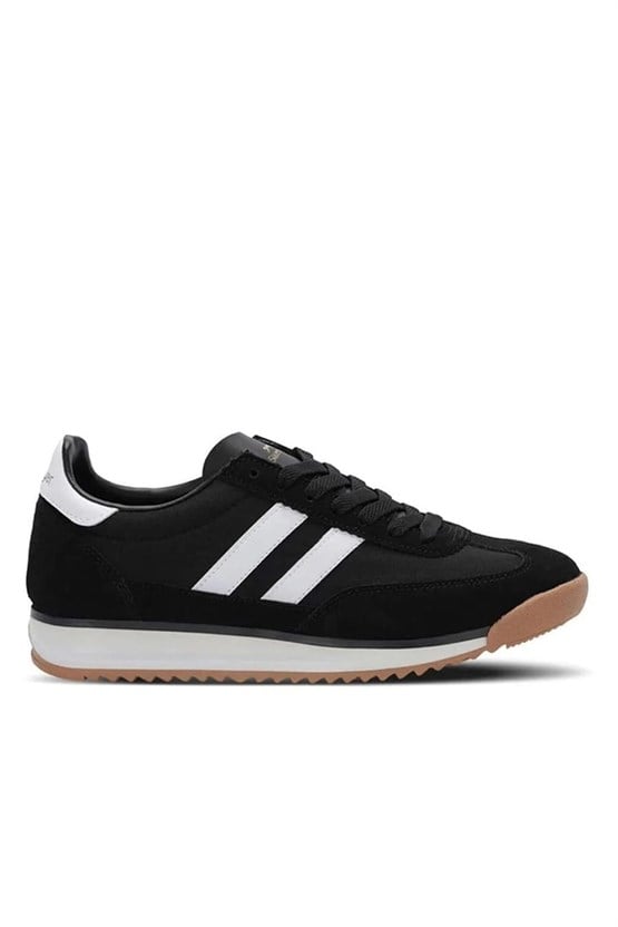 Slazenger Oleks G Sıyah / Beyaz Garson Yuruyus Ayakkabısı
