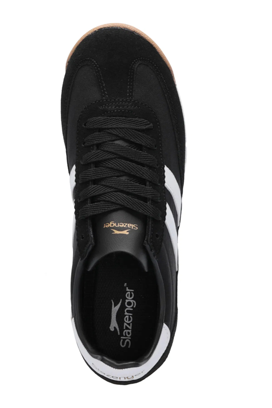 Slazenger Oleks G Sıyah / Beyaz Garson Yuruyus Ayakkabısı