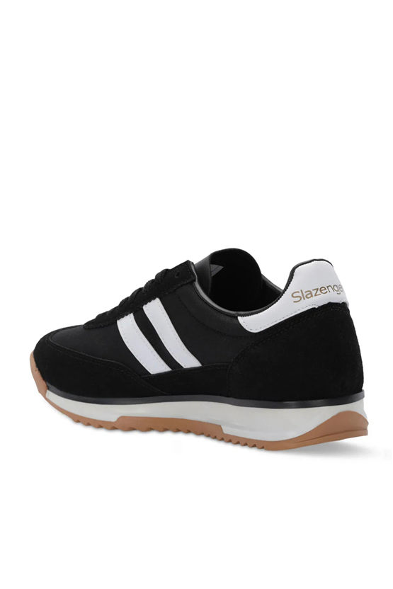 Slazenger Oleks G Sıyah / Beyaz Garson Yuruyus Ayakkabısı