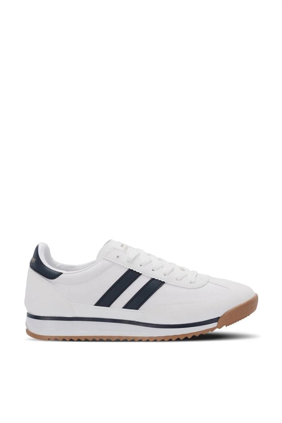 Slazenger Oleks M Beyaz / Lacıvert Mrd Yuruyus Ayakkabısı