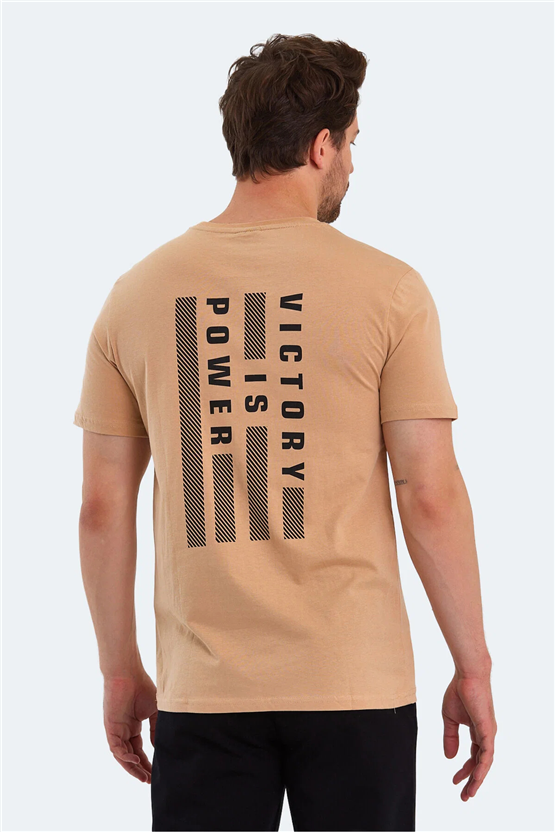 Slazenger Paınt I Bej Erkek T-Shırt