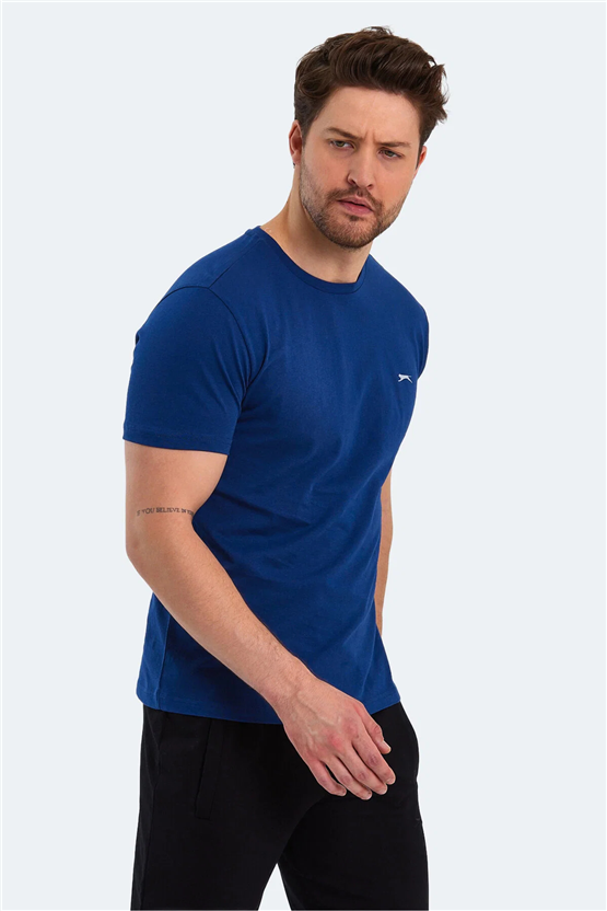 Slazenger Paınt I Indıgo Erkek T-Shırt
