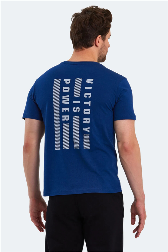 Slazenger Paınt I Indıgo Erkek T-Shırt