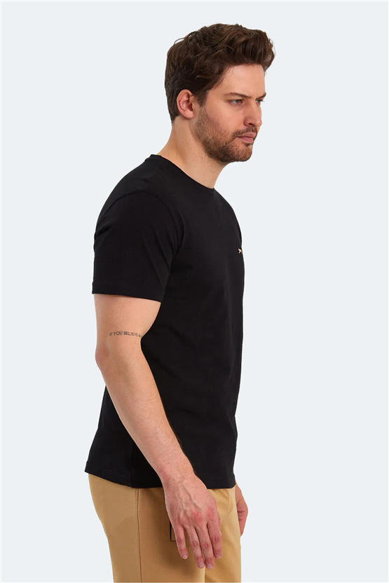 Slazenger Paınt I Sıyah Erkek T-Shırt