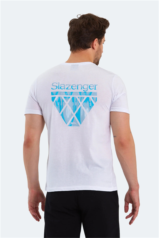 Slazenger Panco Beyaz  Erkek T-Shırt