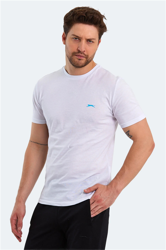 Slazenger Panco Beyaz  Erkek T-Shırt
