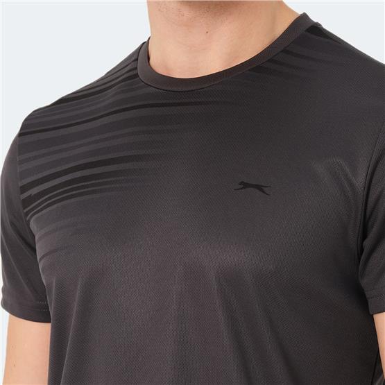 Slazenger Raven Fume Erkek Bısıklet Yaka T-Shırt