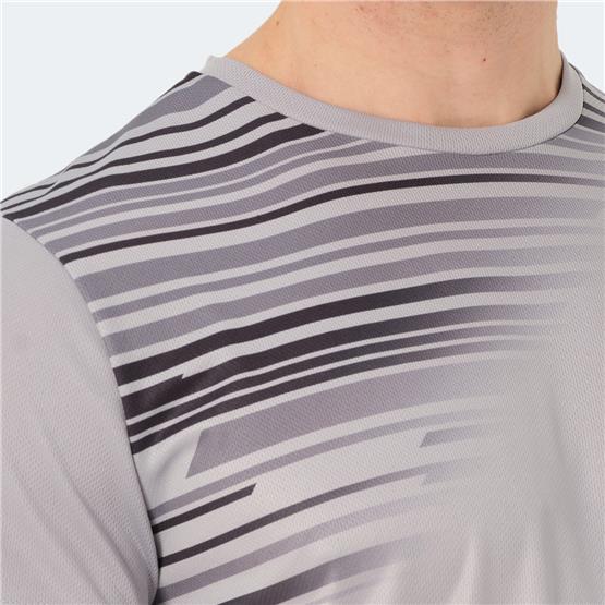 Slazenger Raven Grı Erkek Bısıklet Yaka T-Shırt