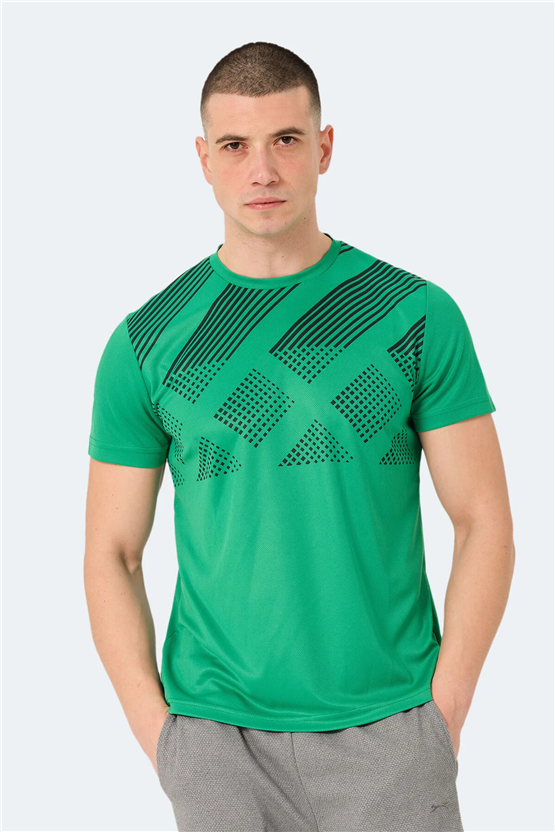 Slazenger Red In Yesıl Erkek T-Shırt