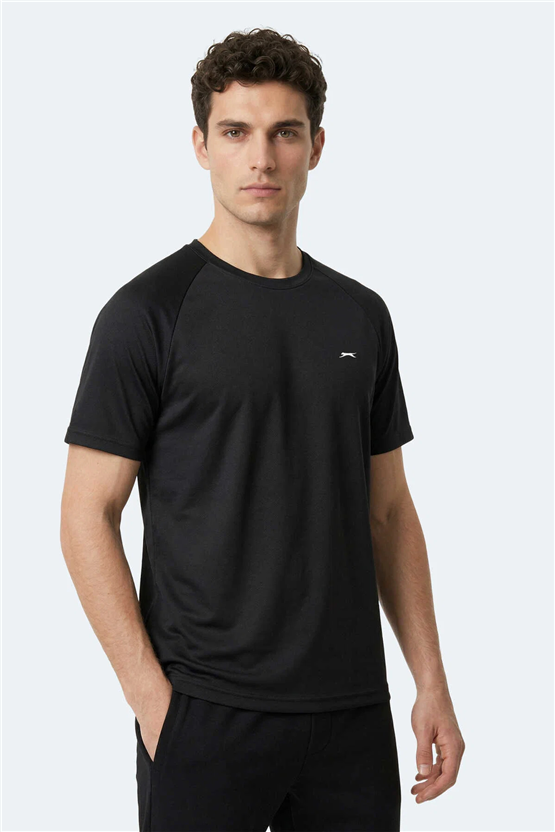 Slazenger Redtaıl Sıyah Erkek T-Shırt
