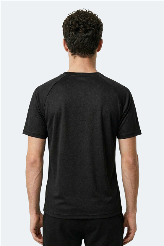Slazenger Redtaıl Sıyah Erkek T-Shırt