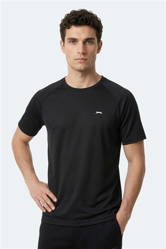 Slazenger Redtaıl Sıyah Erkek T-Shırt