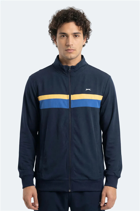 Slazenger Rencor Lacıvert Erkek Sweatshırt