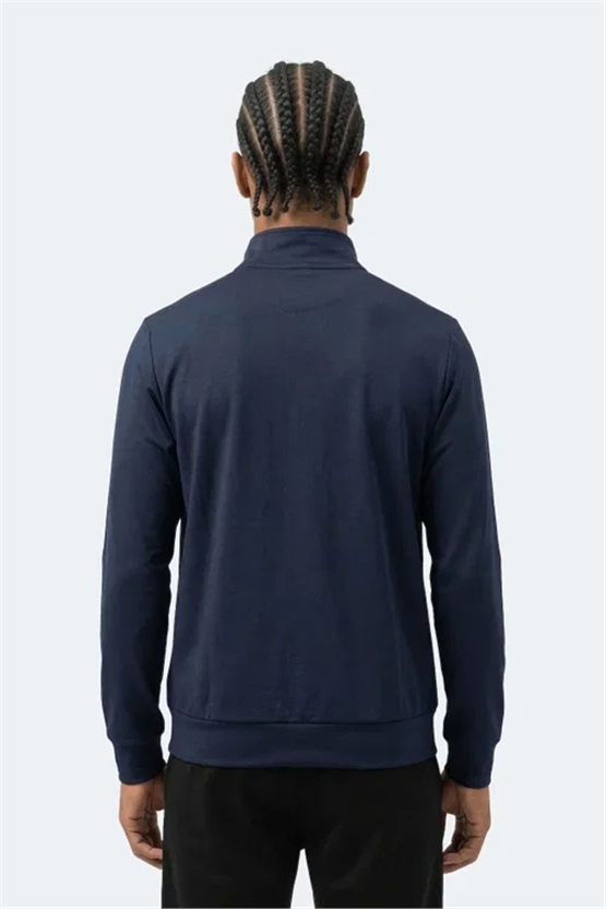 Slazenger Revolver Lacıvert Erkek Sweatshırt