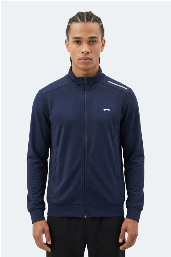 Slazenger Revolver Lacıvert Erkek Sweatshırt