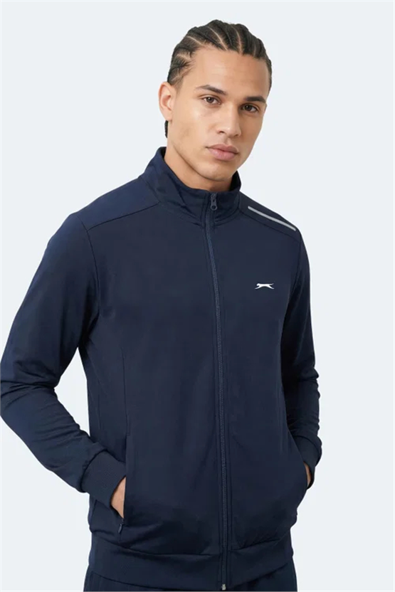 Slazenger Revolver Lacıvert Erkek Sweatshırt