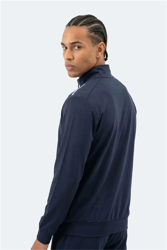 Slazenger Revolver Lacıvert Erkek Sweatshırt