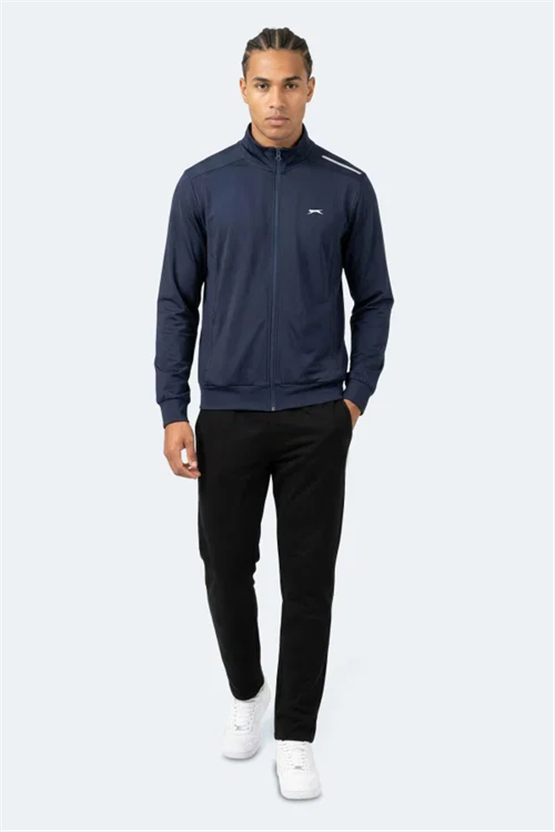 Slazenger Revolver Lacıvert Erkek Sweatshırt