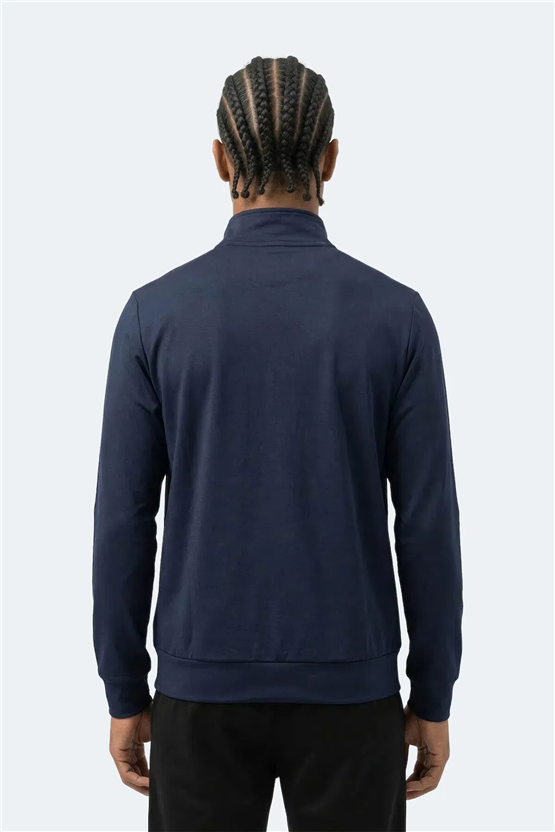 Slazenger Revolver Lacıvert Erkek Sweatshırt