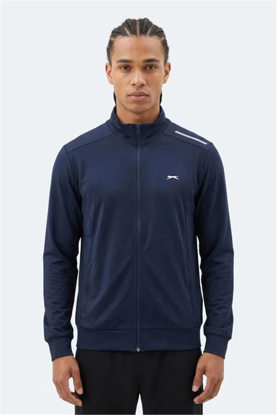 Slazenger Revolver Lacıvert Erkek Sweatshırt