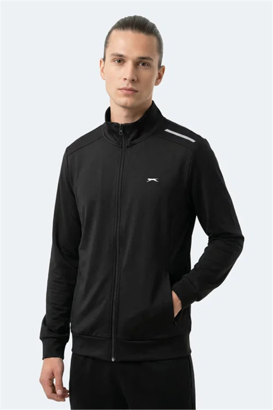 Slazenger Revolver Sıyah Erkek Sweatshırt