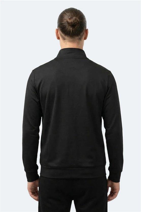 Slazenger Revolver Sıyah Erkek Sweatshırt