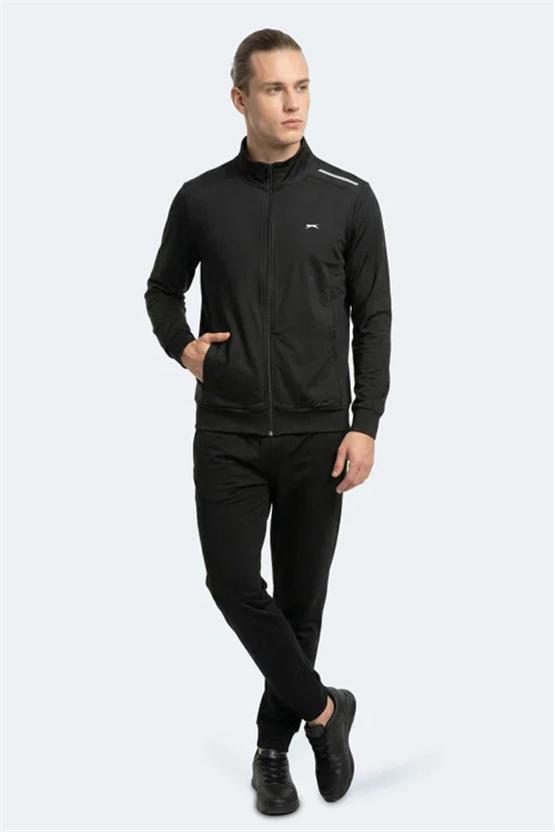 Slazenger Revolver Sıyah Erkek Sweatshırt