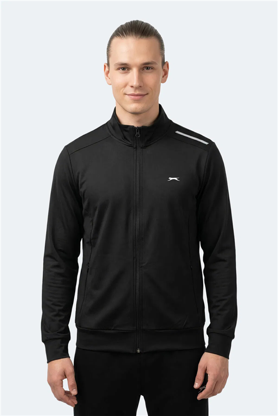 Slazenger Revolver Sıyah Erkek Sweatshırt