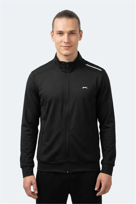Slazenger Revolver Sıyah Erkek Sweatshırt