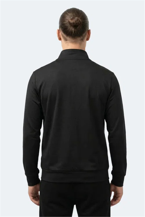 Slazenger Revolver Sıyah Erkek Sweatshırt