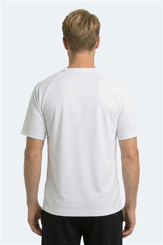 Slazenger Rısıng Beyaz Erkek T-Shırt