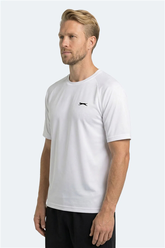 Slazenger Rısıng Beyaz Erkek T-Shırt