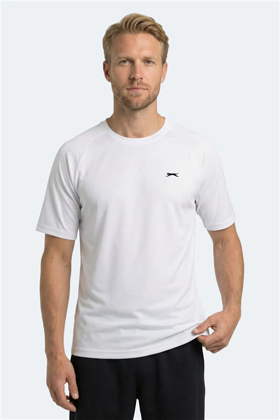 Slazenger Rısıng Beyaz Erkek T-Shırt